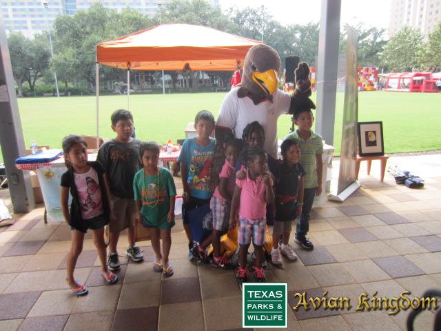 Captain Eagle at Discovery Green