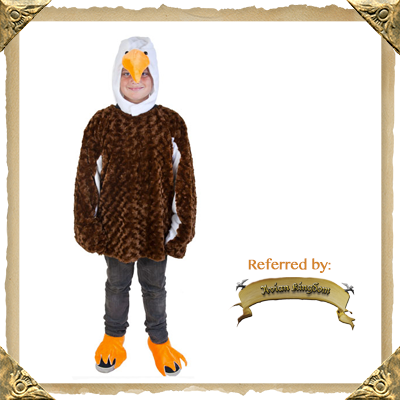 Child's Bald Eagle Halloween Costume