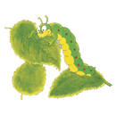 Egg carton Very Hungry Caterpillar